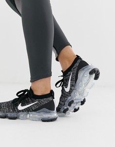 Черные кроссовки Nike Running Vapormax Flyknit - Черный