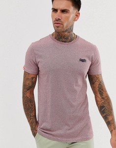 Красная футболка с вышитым логотипом Superdry Orange Label - Красный