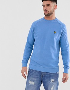 Выбеленный свитшот Lyle & Scott - Синий