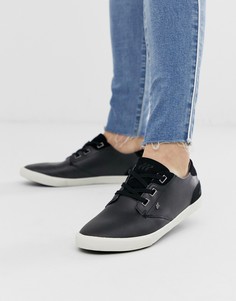 Черные кожаные кроссовки Boxfresh stern - Черный