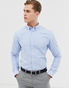 Синяя оксфордская рубашка Ben Sherman - Синий