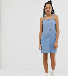 Двубортное платье мини Urban Bliss - Синий