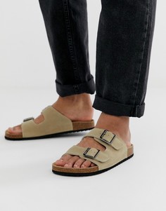 Светло-бежевые сандалии с пряжками ASOS DESIGN - Светло-бежевый