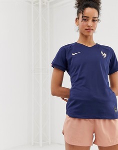 Трикотажная футболка Nike Football France World Cup Home Stadium - Темно-синий