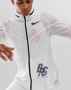 Белая спортивная куртка Nike Running BRS pack - Белый