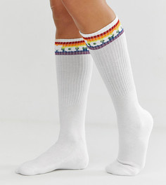 Носки с логотипом Dr Martens Pride - Белый