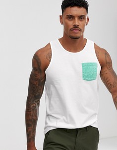 Майка с карманом Jack & Jones - Originals - Белый