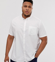 Белая оксфордская рубашка Burton Menswear Big & Tall - Белый