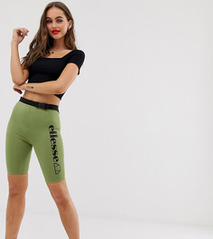 Леггинсы-шорты с логотипом сбоку и пряжкой Ellesse recycled - Зеленый