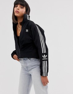 Черная спортивная куртка с логотипом adidas Originals - Черный