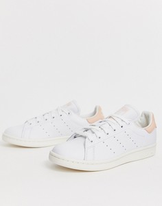 Кроссовки (белый/розовый) adidas Originals - Stan Smith - Белый
