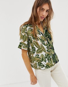 Рубашка с комбинированным гавайским принтом ASOS DESIGN - Мульти