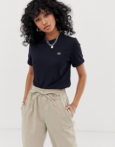 Футболка с логотипом Fred Perry - Черный