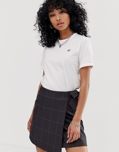 Футболка с логотипом Fred Perry - Белый