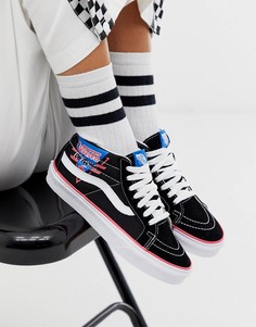 Кеды в стиле ретро Vans SK8-Mid - Белый