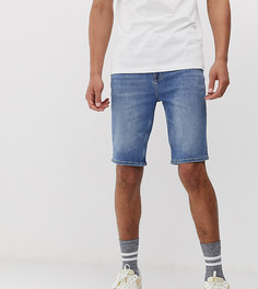 Синие джинсовые шорты ASOS DESIGN Tall - Синий