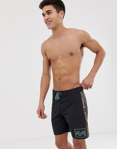 Черные пляжные шорты Billabong Atlas Jacquard - Черный