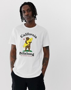 Белая футболка Billabong Golden State - Белый