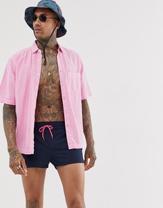 Темно-синие короткие шорты для плавания ASOS DESIGN - Темно-синий