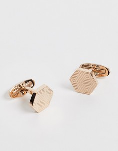 Запонки Fred Bennett - Золотой