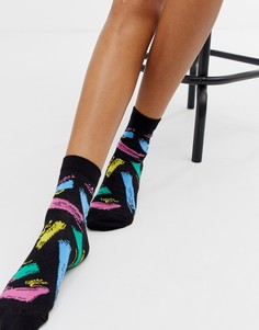 Носки с принтом в стиле 80-х ASOS DESIGN - Мульти