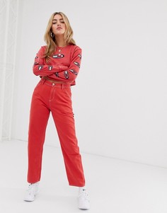 Джинсы Tommy Jeans summer heritage carpenter - Красный