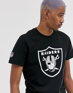Черная футболка New Era NFL Oakland Raiders - Черный