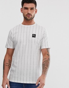 Белая футболка в полоску River Island - Белый