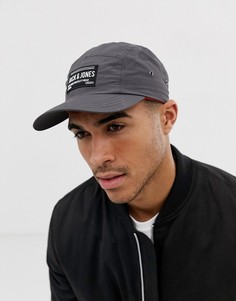Нейлоновая бейсболка Jack & Jones - Серый