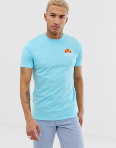 Синяя футболка с принтом на спине ellesse Cuba - Синий