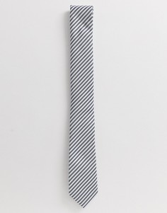 Серый галстук в полоску River Island - Серый