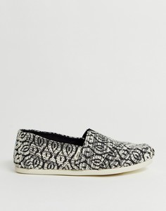 Эспадрильи с принтом TOMS - Мульти