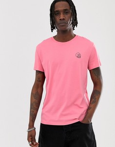 Розовая футболка с логотипом Cheap Monday - Розовый