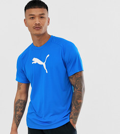 Синяя футболка с логотипом Puma - Синий