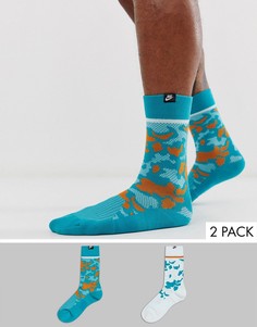 Две пары камуфляжных носков Nike - Мульти