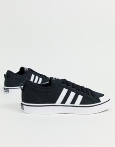 Черные кроссовки adidas Originals Nizza - Черный