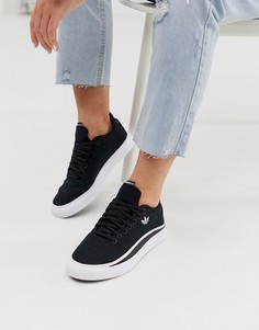Черно-белые кроссовки adidas Originals Sabalo - Черный