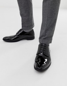 Черные лакированные туфли New Look - Черный