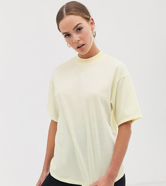 Желтая oversize-футболка Bershka - Желтый