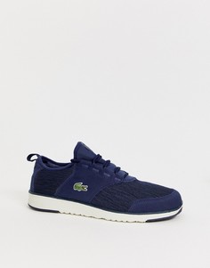 Темно-синие кроссовки Lacoste - Темно-синий