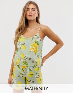 Ромпер с принтом лимонов Mamalicious nursing - Мульти Mama.Licious