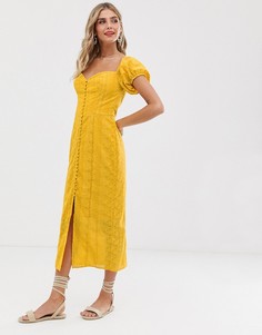 Платье Finders Keepers Elle - Желтый