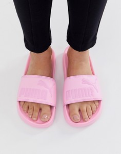 Розовые шлепанцы Puma - Розовый