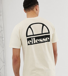 Бежевая футболка с логотипом ellesse Tall Cuba - Бежевый