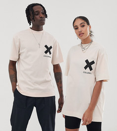Белая футболка с логотипом COLLUSION Unisex - Белый