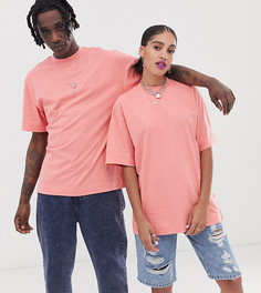 Розовая футболка COLLUSION Unisex - Розовый