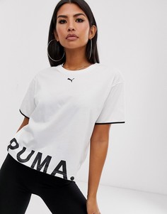 Белая футболка Puma chase - Белый