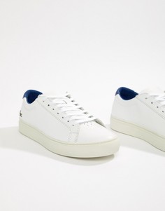 Белые кожаные кроссовки Lacoste - Белый