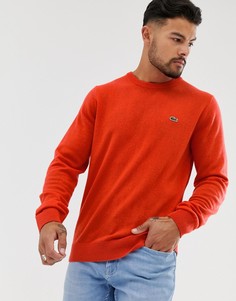 Джемпер с круглым вырезом Lacoste - Оранжевый