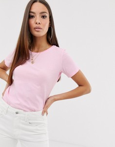 Футболка из органического хлопка G-Star Mysid - Розовый